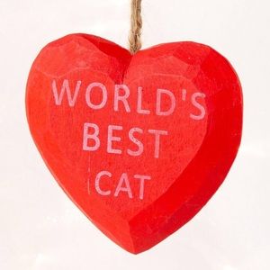 Paper Destiny Holiday - Paper Destiny Worlds Best Cat Ornament Paper Destiny Holiday - Paper Destiny Worlds Best Cat Ornament